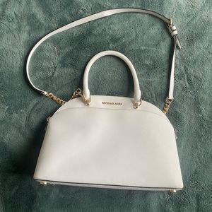 Michael Kors white purse